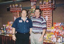 Jeffrey Maxwell and Tom Egan at the 1996 CJCA Convention
