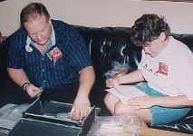 Trading Prizes at the 1998 Convention