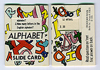 [Alphabet Slide Card]