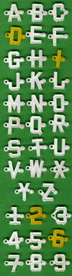 [Image of a Complete Set of Magic Letters]