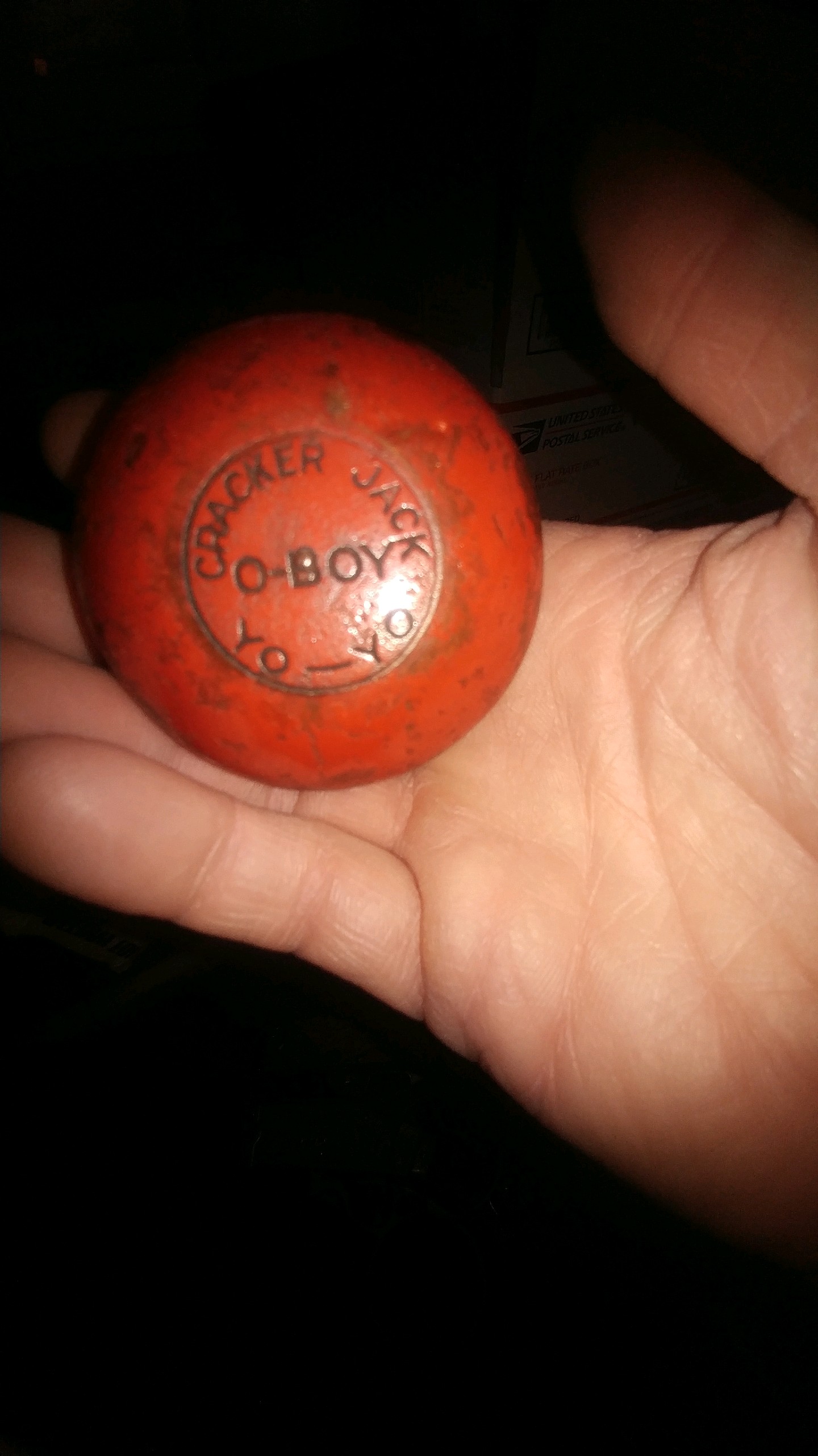 Full-Sized, Wood Cracker Jack YoYo, Not Prize