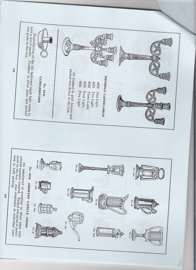 Sample page Dowst catalog page 1921